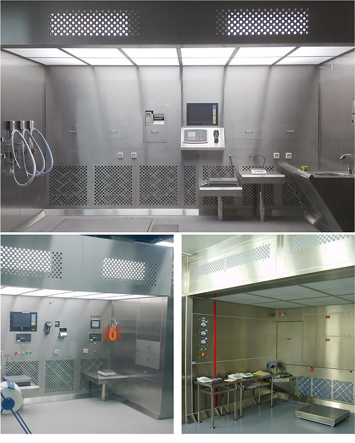 負壓稱稱量罩通過創造一個低氣壓的環境，防止生產過程中的粉塵、揮發物等有害物質逸散到外界環境中，同時確保稱量結果的準確性。