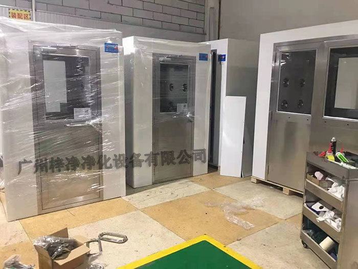 風淋室功能檢驗自動啟動和手動控制法